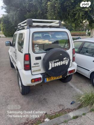 סוזוקי ג'ימני 4X4 JLX-L אוט' 1.3 (85 כ''ס) בנזין 2007 למכירה בחיפה