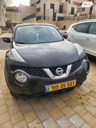 ניסאן ג'וק / Juke Acenta Black אוט' 1.6 (117 כ"ס) בנזין 2017 למכירה בנוקדים