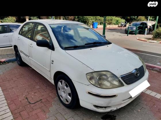 טויוטה קורולה GLI אוט' 1.6 (110 כ''ס) בנזין 2003 למכירה ברחובות