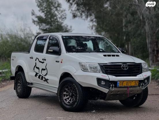 טויוטה היילקס ויגו 4X4 4X4 דאבל קבינה ידני דיזל 2.5 (144 כ''ס)[2011-2015] דיזל 2013 למכירה בחיפה