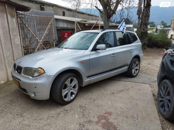 ב.מ.וו X3 4X4 אוט' 2.5 (192 כ''ס) בנזין 2005 למכירה בקרית אתא