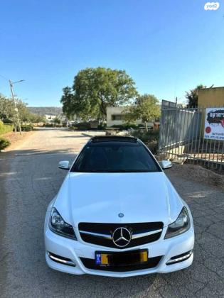 מרצדס C-Class קופה / קבריולט C180 אוט' 1.6 (156 כ''ס) בנזין 2013 למכירה בפתח תקווה