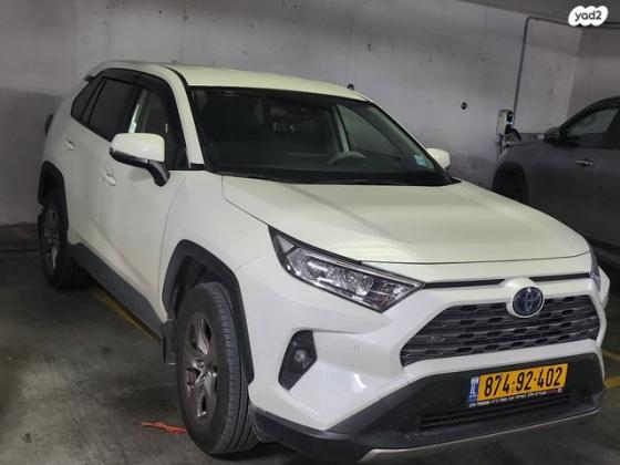 טויוטה RAV4 הייבריד E-xperience הייבריד 5 דל' אוט' 2.5 (178 כ''ס) בנזין 2022 למכירה בפתח תקווה