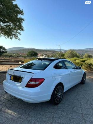 מרצדס C-Class קופה / קבריולט C180 אוט' 1.6 (156 כ''ס) בנזין 2013 למכירה בפתח תקווה