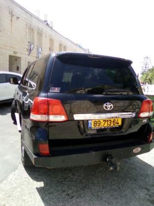 טויוטה לנד קרוזר V8 4X4 Luxury אוט' דיזל 4.5 (286 כ''ס) דיזל 2008 למכירה בירושלים