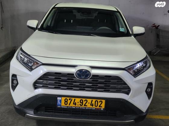 טויוטה RAV4 הייבריד E-xperience הייבריד 5 דל' אוט' 2.5 (178 כ''ס) בנזין 2022 למכירה בפתח תקווה