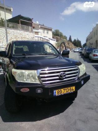 טויוטה לנד קרוזר V8 4X4 Luxury אוט' דיזל 4.5 (286 כ''ס) דיזל 2008 למכירה בירושלים