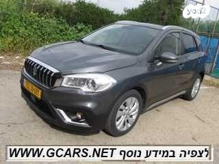 סוזוקי SX4 קרוסאובר GLX אוט' 1.4 (140 כ"ס) בנזין 2019 למכירה ברחובות