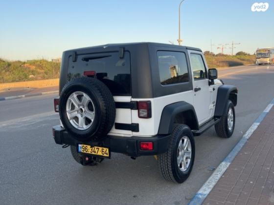 ג'יפ / Jeep רנגלר קצר 4X4 Sport אוט' 3.8 (196 כ''ס) בנזין 2008 למכירה בהרצליה