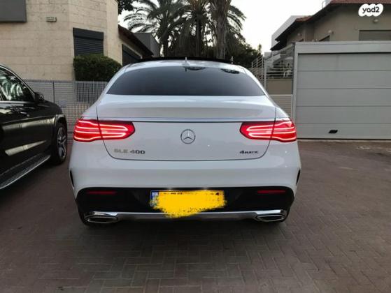 מרצדס GLE קופה 4X4 GLE400 4MATIC Coupe AMG אוט' 3.0 (333 כ''ס) בנזין 2018 למכירה ברחובות