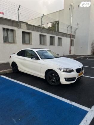 ב.מ.וו סדרה 2 218I Sport קופה אוט' 1.5 (136 כ''ס) בנזין 2017 למכירה בצפת