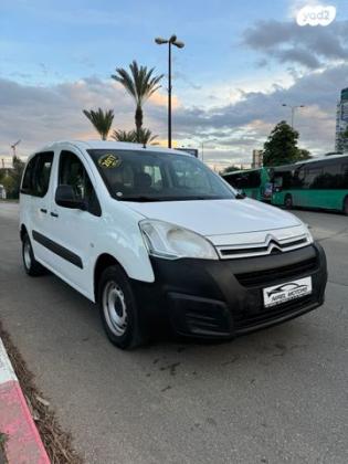 סיטרואן ברלינגו דור 2 (2008-2019) Comfort ידני דיזל 4 דל' 1.6 (75 כ"ס) דיזל 2017 למכירה בחולון