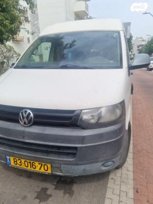 פולקסווגן טרנספורטר מסחרי/נוסעים Kombi קצר אוט' דיזל 2-3 מק' 3 דל' 2.0 (140 כ"ס) דיזל 2010 למכירה בראשון לציון