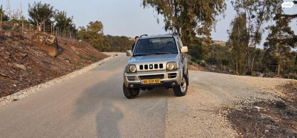 סוזוקי ג'ימני 4X4 JLX-L אוט' 1.3 (85 כ''ס) בנזין 2006 למכירה בעפולה