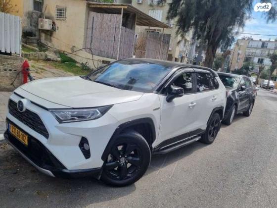 טויוטה RAV4 הייבריד E-motion הייבריד אוט' 2.5 (178 כ''ס) בנזין 2021 למכירה בבת ים