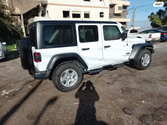 ג'יפ / Jeep רנגלר ארוך 4X4 Sport S אוט' 2.0 (272 כ''ס) ק'-2 בנזין 2023 למכירה בנצרת