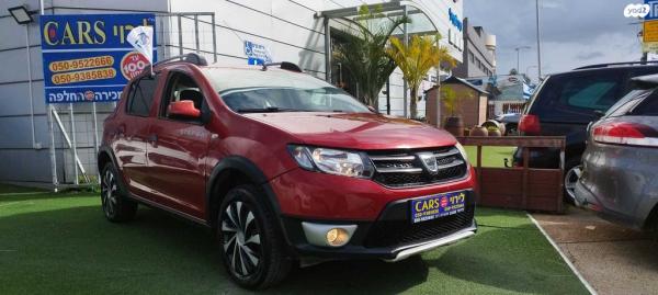 דאצ'יה סנדרו Stepway Laureate ידני טורבו בנזין 0.9 (90 כ"ס) בנזין 2015 למכירה בטירת כרמל