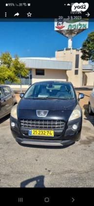 פיג'ו 3008 Premium PK אוט' 1.6 (156 כ''ס) בנזין 2011 למכירה בגן יבנה