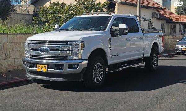 פורד F-250 4X4 V8 Lariat דאבל קבינה אוט' דיזל 6.7 (450 כ''ס) דיזל 2019 למכירה בלוד