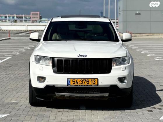 ג'יפ / Jeep גרנד צ'ירוקי 4X4 Limited אוט' דיזל 3.0 (241 כ''ס) דיזל 2012 למכירה בחולון