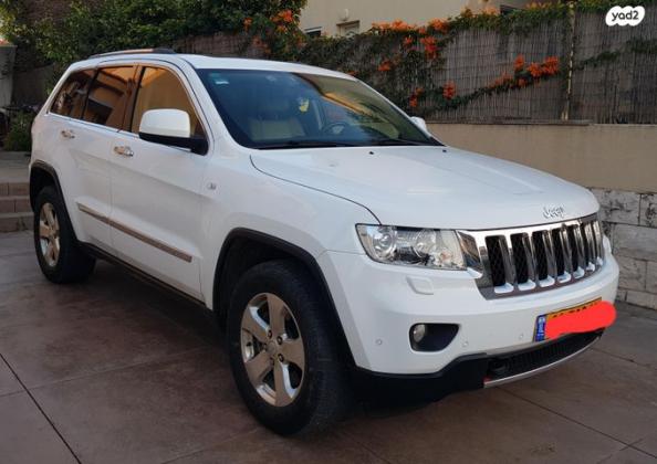 ג'יפ / Jeep גרנד צ'ירוקי 4X4 Limited אוט' דיזל 3.0 (241 כ''ס) דיזל 2012 למכירה בשתולים