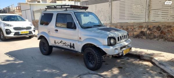 סוזוקי ג'ימני 4X4 JLX אוט' 1.3 (85 כ''ס) בנזין 2006 למכירה בערד