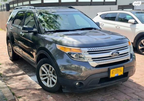 פורד אקספלורר 4X4 XLT אוט' 7 מק' 3.5 (290 כ''ס) בנזין 2015 למכירה בראשון לציון