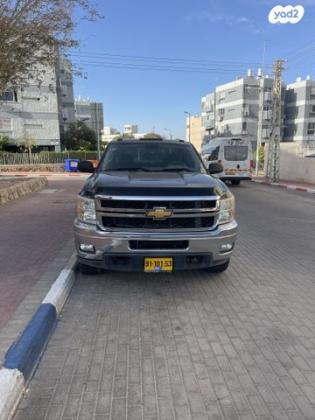 שברולט סילברדו 2500 4X4 LT תא כפול משא פתוח אוט' דיזל 6.6 (397 כ''ס) טורבו דיזל 2016 למכירה באילת