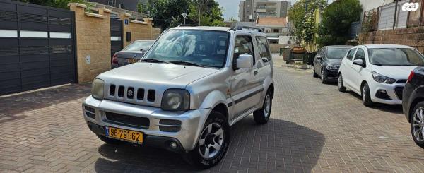 סוזוקי ג'ימני 4X4 JLX-L אוט' 1.3 (85 כ''ס) בנזין 2007 למכירה באשקלון