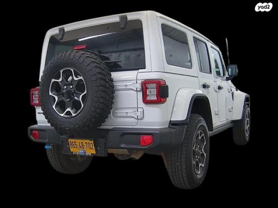 ג'יפ / Jeep רנגלר ארוך Unlim Rubicon 4XE אוט' הייב' 2.0 (270 כ''ס) ק' 6 היברידי חשמל / דיזל 2022 למכירה ב