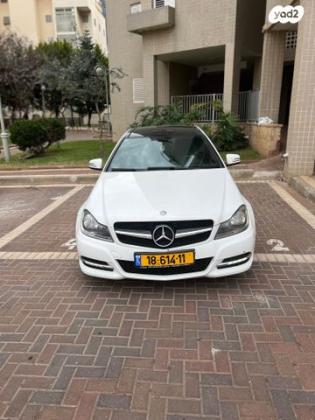 מרצדס C-Class קופה / קבריולט C180 AMG Sport אוט' 1.6 (156 כ''ס) בנזין 2013 למכירה בפתח תקווה