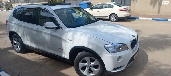 ב.מ.וו X3 4X4 XDRIVE20I Luxury אוט' 2.0 (184 כ''ס) בנזין 2012 למכירה בקרית גת