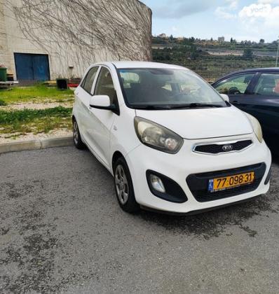 קיה פיקנטו LX אוט' 1.2 (85 כ"ס) בנזין 2014 למכירה בירושלים