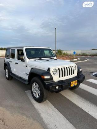 ג'יפ / Jeep רנגלר ארוך 4X4 Sport S אוט' 2.0 (272 כ''ס) ק'-2 בנזין 2024 למכירה בראשון לציון