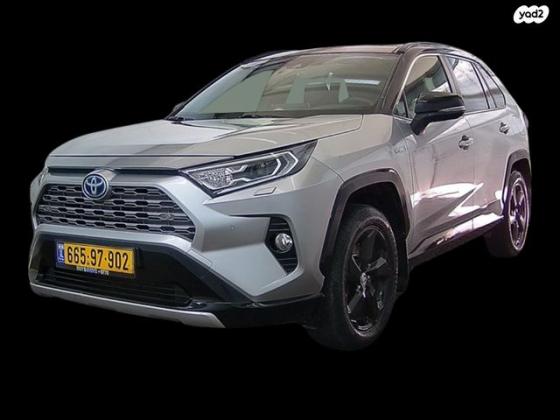 טויוטה RAV4 הייבריד E-motion Sky הייבריד אוט' 2.5 (178 כ''ס) היברידי חשמל / בנזין 2021 למכירה ב