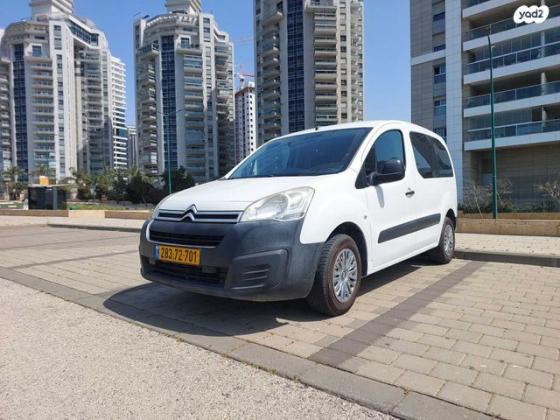 סיטרואן ברלינגו דור 2 (2008-2019) Comfort Plus ידני דיזל + 4 כ"א 1.6 (75 כ''ס) דיזל 2018 למכירה בנתניה