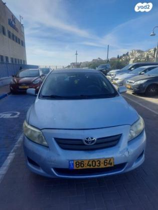 טויוטה קורולה Sun רובוטית 1.6 (124 כ"ס) בנזין 2008 למכירה בירושלים