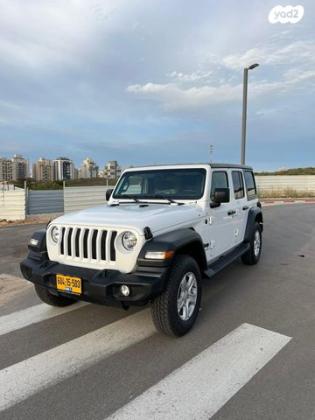 ג'יפ / Jeep רנגלר ארוך 4X4 Sport S אוט' 2.0 (272 כ''ס) ק'-2 בנזין 2024 למכירה בראשון לציון