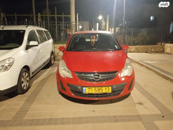 אופל קורסה Essentia ידני 5 דל' 1.4 (100 כ"ס) בנזין 2012 למכירה באריאל