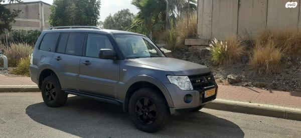 מיצובישי פג'רו ארוך 4X4 Desert אוט' דיזל 7 מק' 3.2 (170 כ''ס) דיזל 2008 למכירה בירושלים