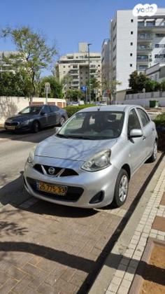 ניסאן מיקרה Visia אוט' 1.2 (80 כ''ס) בנזין 2015 למכירה בנתניה