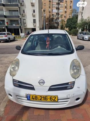 ניסאן מיקרה Visia אוט' 1.4 (88 כ''ס) בנזין 2008 למכירה בפתח תקווה