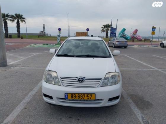 טויוטה קורולה Sun Plus אוט' 1.6 (110 כ''ס) בנזין 2005 למכירה באשדוד