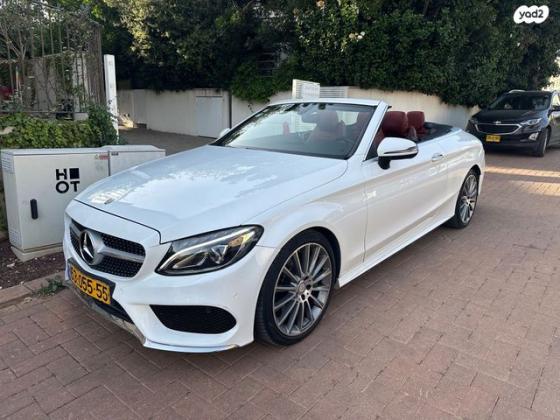 מרצדס C-Class קופה / קבריולט 4X2 C300 AMG BS קבריולט אוט' 2.0 (258 כ''ס) בנזין 2017 למכירה בהרצליה