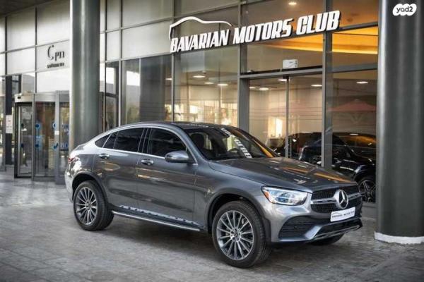 מרצדס GLC-Class קופה GLC300 4MATIC AMG Coupe הייב' 2.0 (211 כ''ס)ק1 היברידי חשמל / בנזין 2024 למכירה בהרצליה