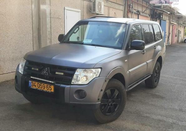 מיצובישי פג'רו ארוך 4X4 Desert אוט' דיזל 7 מק' 3.2 (170 כ''ס) דיזל 2008 למכירה בירושלים