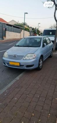 טויוטה קורולה GLI אוט' 1.6 (110 כ''ס) בנזין 2005 למכירה בקרית אתא