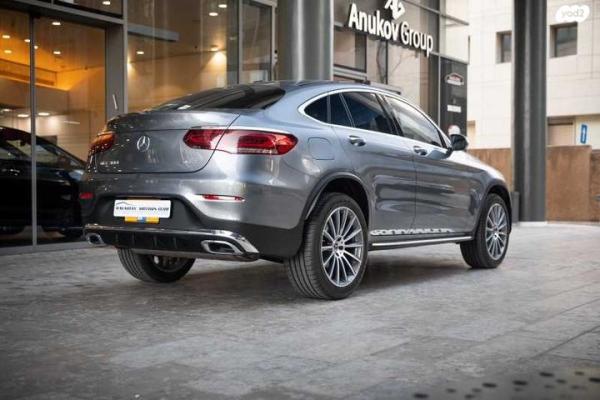 מרצדס GLC-Class קופה GLC300 4MATIC AMG Coupe הייב' 2.0 (211 כ''ס)ק1 היברידי חשמל / בנזין 2024 למכירה בהרצליה