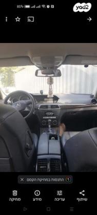 מרצדס C-Class Taxi C200D Taxi Classic אוט' דיזל 2.1 (136 כ"ס) [11-15] דיזל 2012 למכירה בירושלים