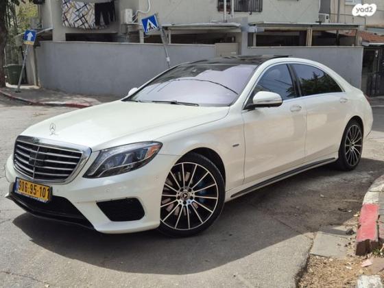 מרצדס S-Class S500E AMG הייבריד אוט' 3.0 (333 כ"ס) היברידי חשמל / בנזין 2018 למכירה בבני ברק